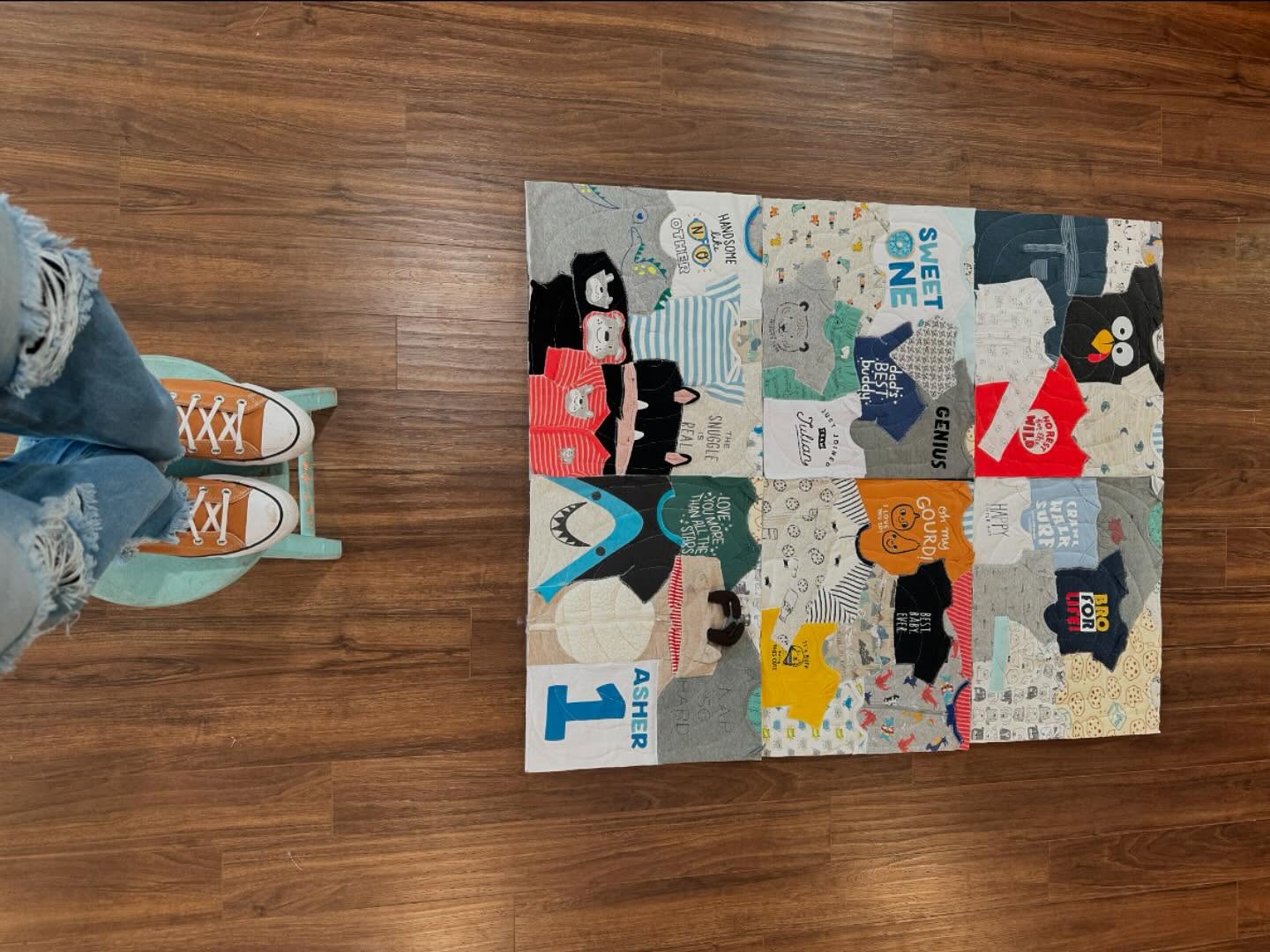 Baby Clothes Quilts example